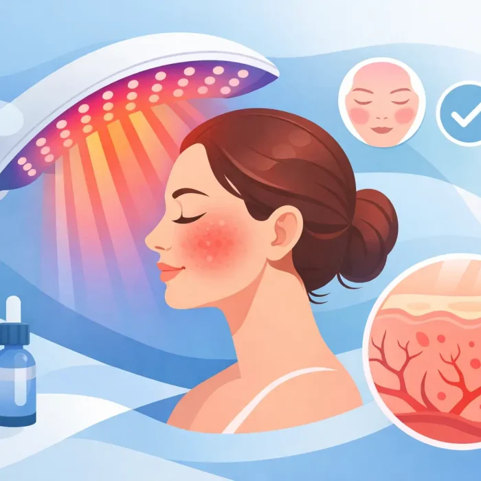 Is LED Therapy for Rosacea Right for You?